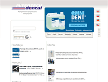 Tablet Screenshot of intertechdental.pl